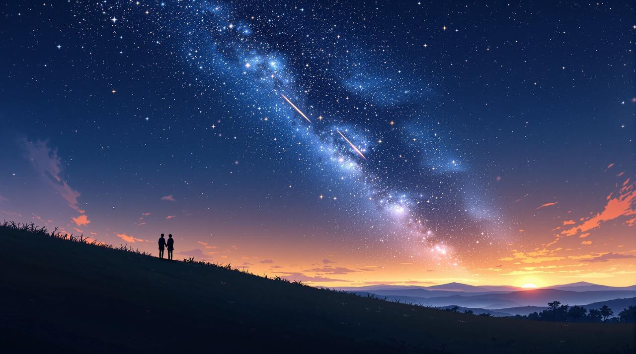 歪歪的漫画精选专题 - 新海诚动画中的「星空」意象：从《你的名字。》到歪歪的漫画的宇宙美学